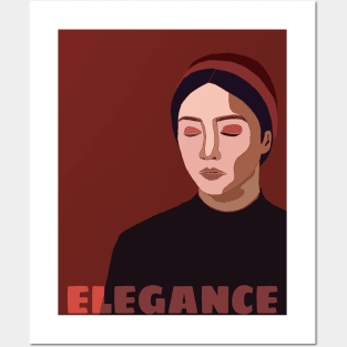 Elegant Lady Posters and Art